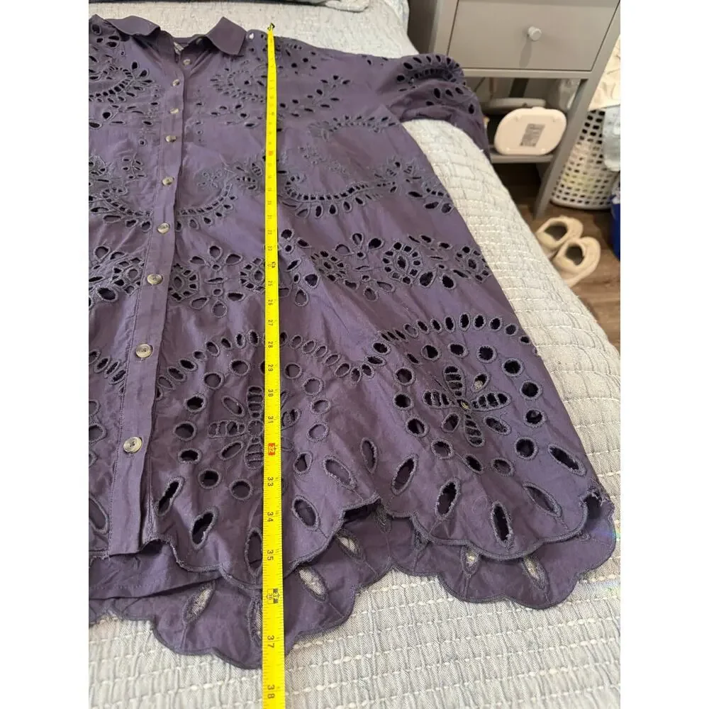Anthropologie eyelet button